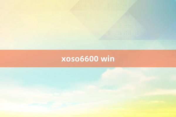 xoso6600 win