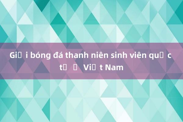 Giải bóng đá thanh niên sinh viên quốc tế ở Việt Nam