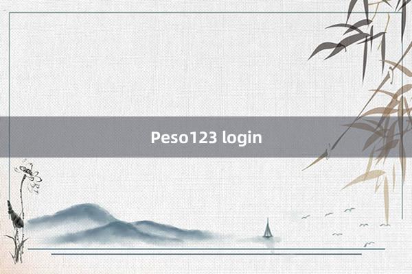 Peso123 login